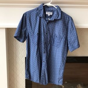 Men’s express shirt sleeve button down